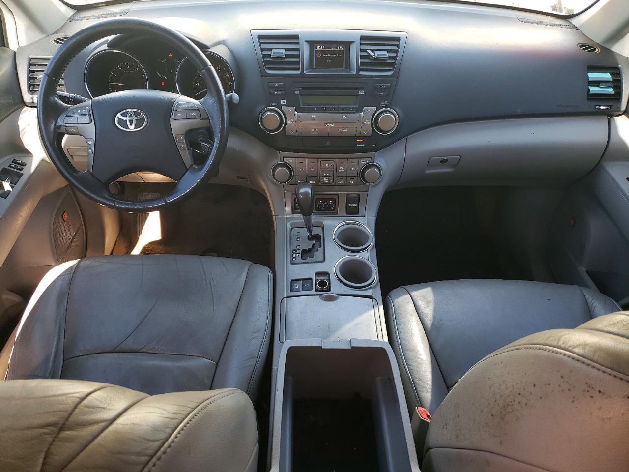 2010 Toyota Highlander Sport White vin: 5TDEK3EH5AS002485