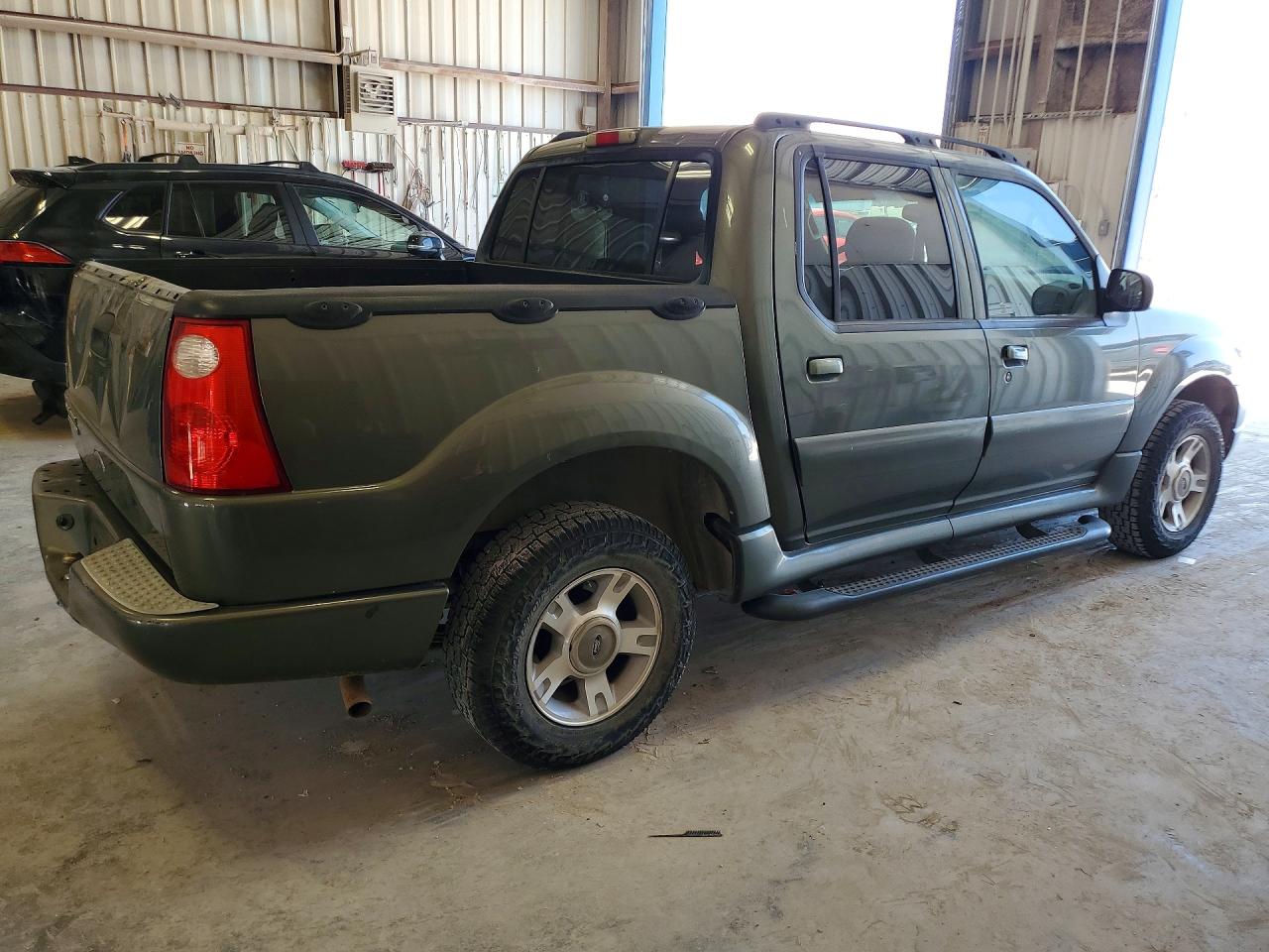 2004 Ford Explorer Sport Trac Green vin: 1FMZU67K54UA28621