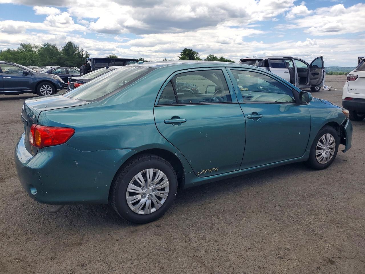 2010 Toyota Corolla Le Green vin: 1NXBU4EE6AZ329865