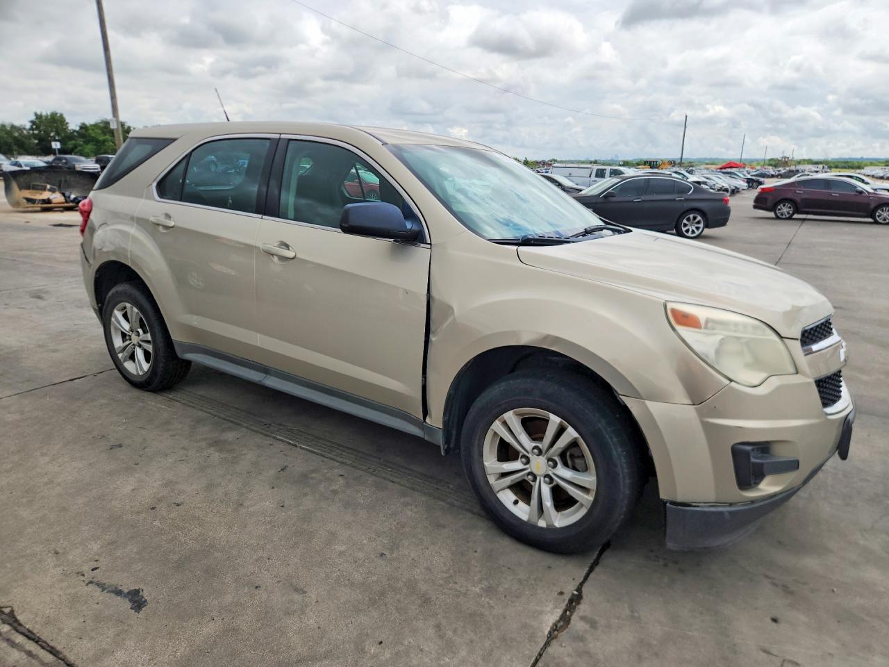 2012 Chevrolet Equinox Ls Beige vin: 2GNALBEK3C1310919