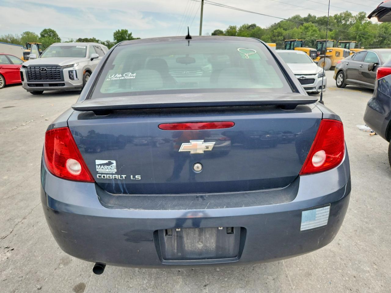 2009 Chevrolet Cobalt Ls Blue vin: 1G1AS58H997169730
