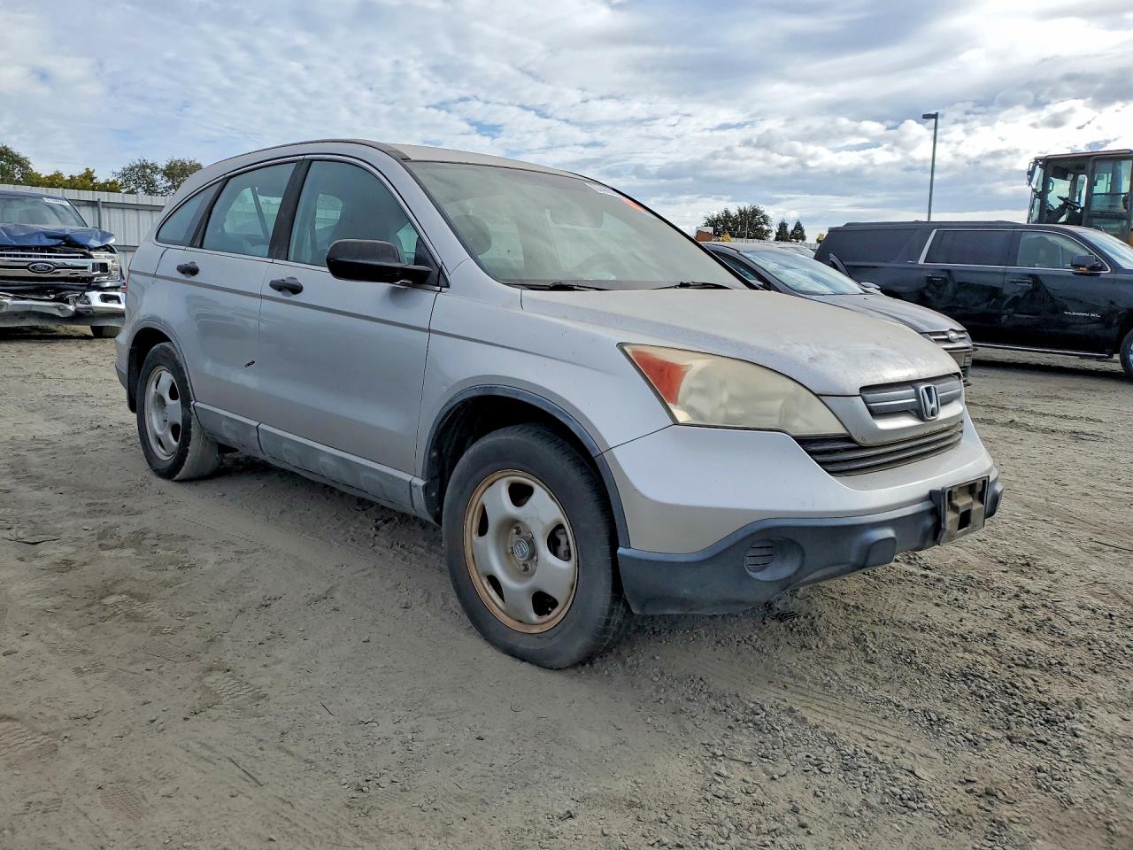 2009 Honda Cr-v Lx Silver vin: 5J6RE48349L059167