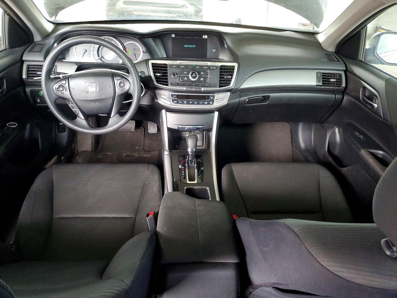 2015 Honda Accord Lx Black vin: 1HGCR2F37FA163815