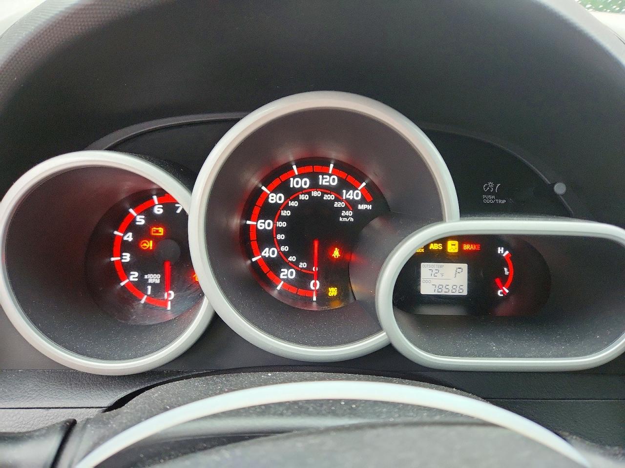 2010 Toyota Corolla Matrix S Red vin: 2T1LE4EE1AC017326
