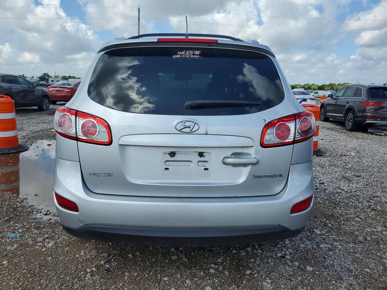 2011 Hyundai Santa Fe Se Silver vin: 5XYZH4AG5BG006330