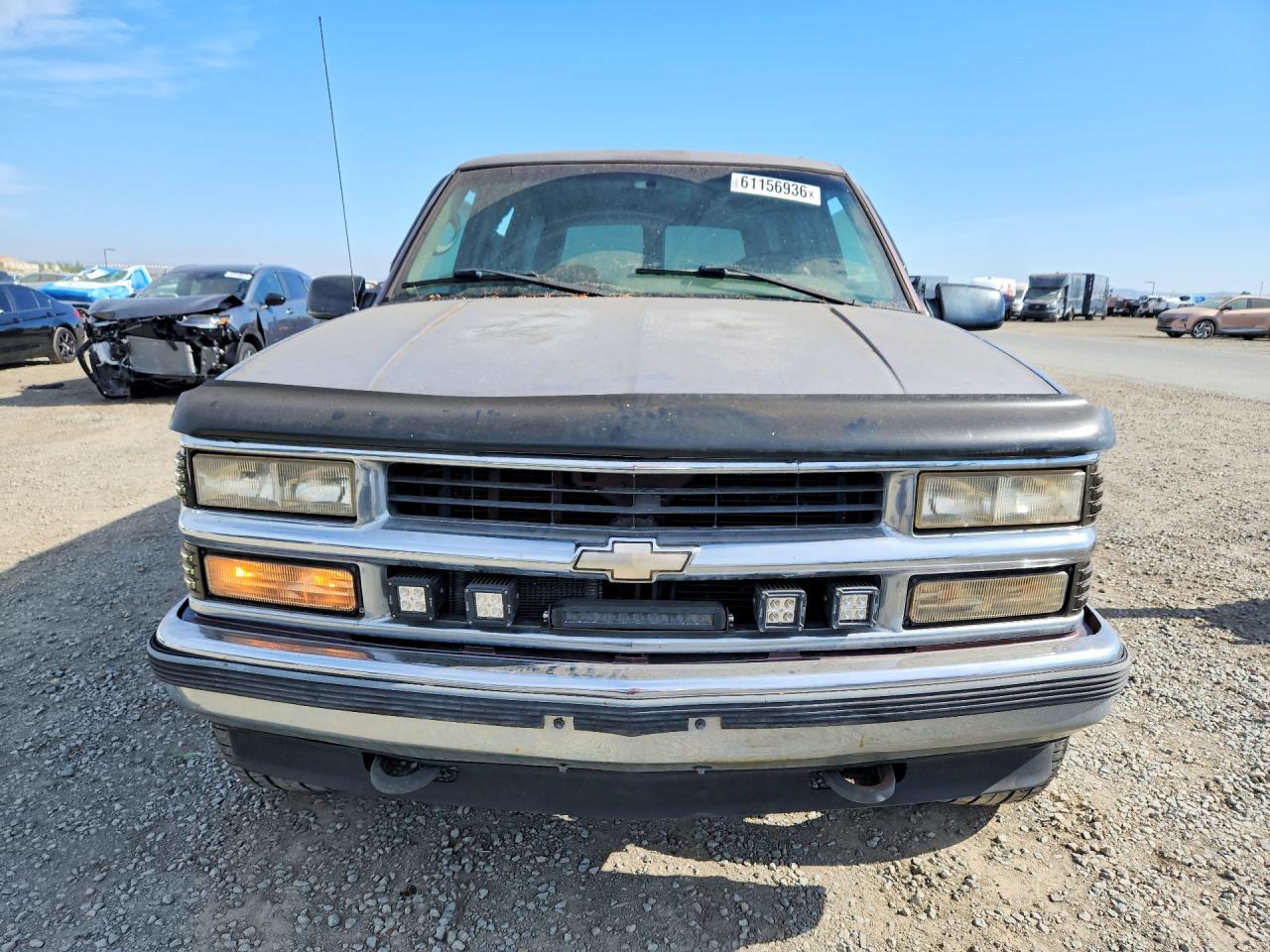 1996 Chevrolet Tahoe K1500 Burgundy vin: 1GNEK13R4TJ338023