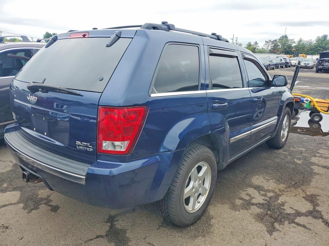 2005 Jeep Grand Cherokee Limited Blue vin: 1J8HR58255C575060