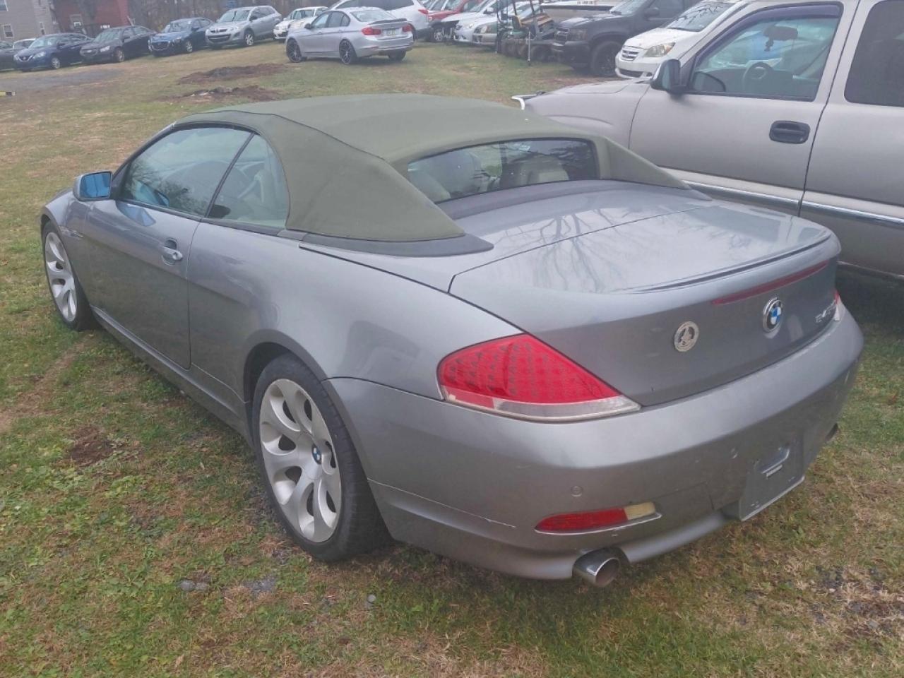 2004 Bmw 645 Ci Aut Gray vin: WBAEK734448260500