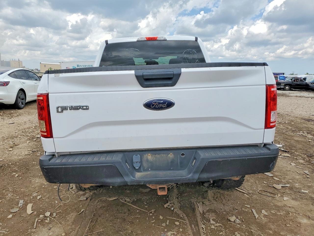 2015 Ford F150 Supercrew Белый vin: 1FTEW1EG7FKE51889
