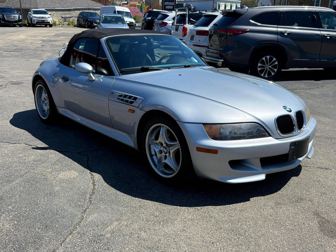 1998 Bmw M Roadster Silver vin: WBSCK9338WLC87527