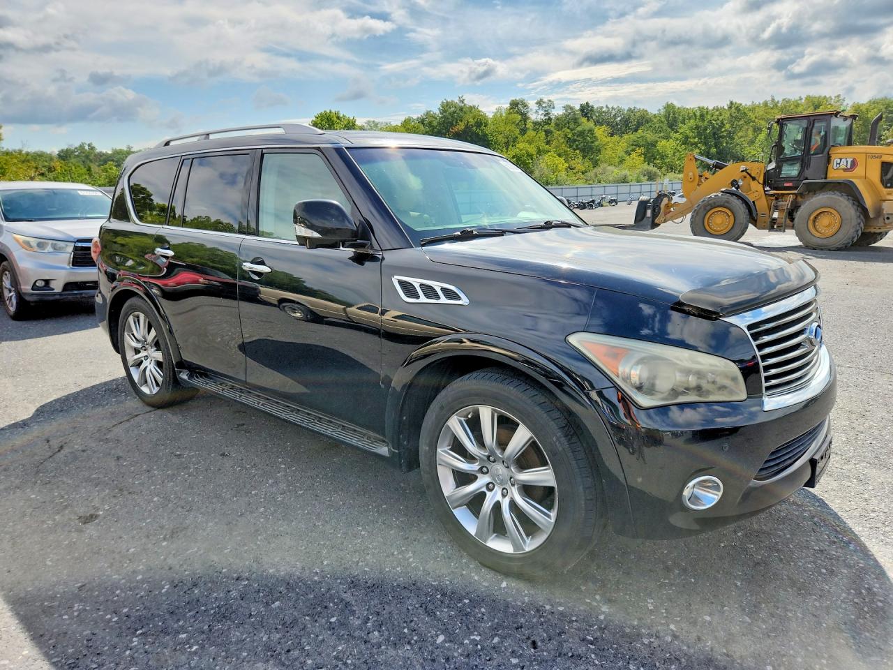 2012 Infiniti Qx56 Base Черный vin: JN8AZ2NE1C9016979