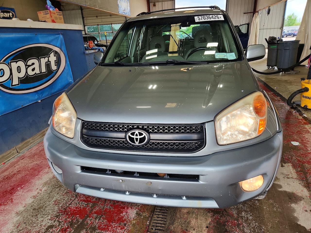 2004 Toyota Rav4 Base Turquoise vin: JTEHD20V340022221