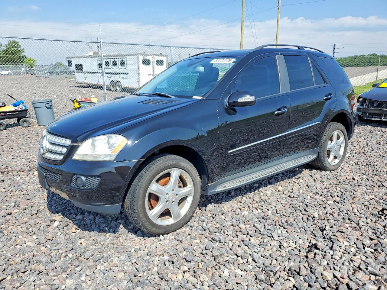 2007 Mercedes-benz Ml 350 Черный vin: 4JGBB86E97A263012