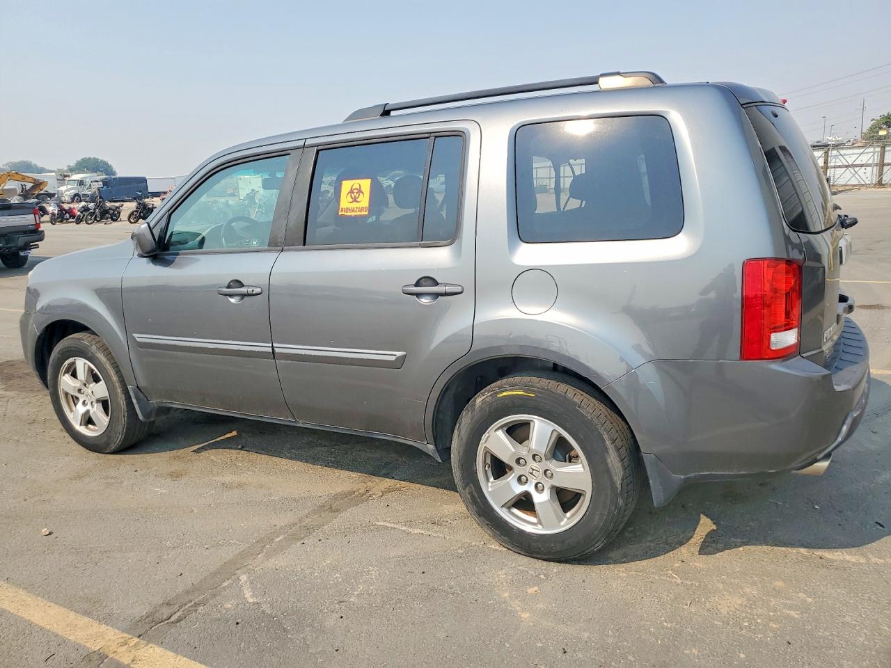2011 Honda Pilot Exl Gray vin: 5FNYF4H58BB027282