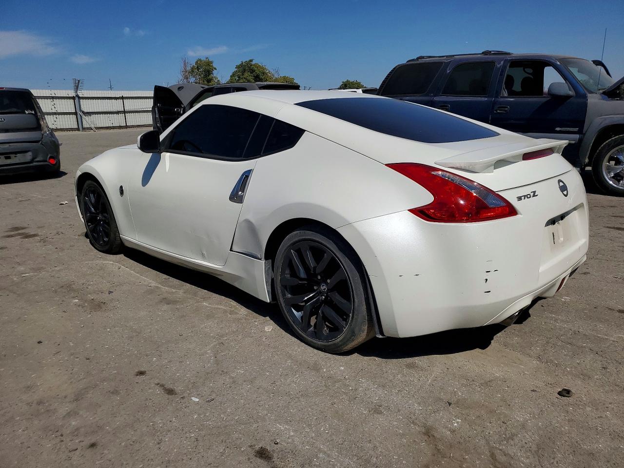 2013 Nissan 370z Base White vin: JN1AZ4EH6DM380382