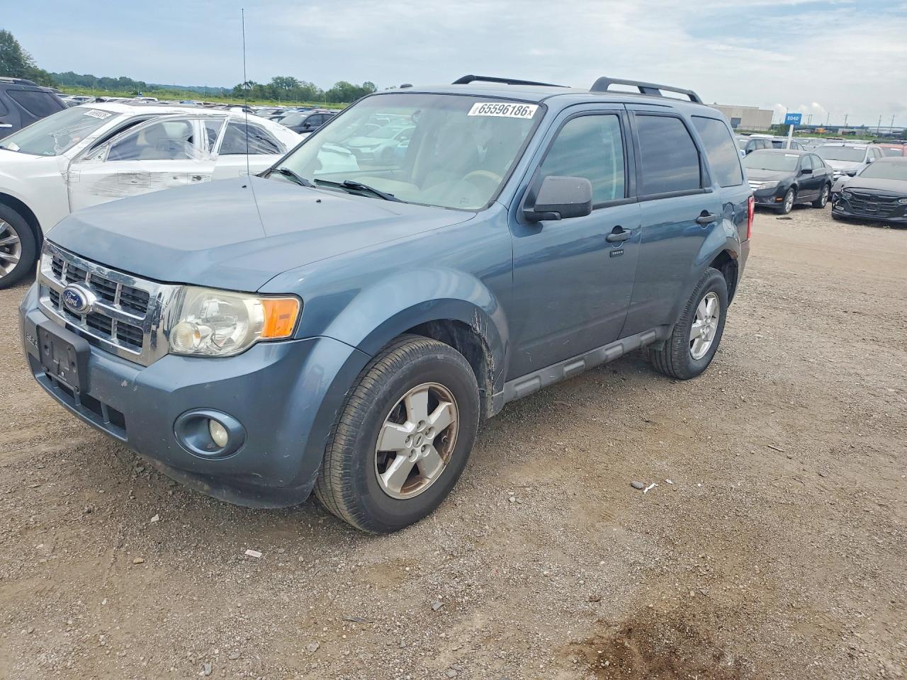 2010 Ford Escape Xlt Blue vin: 1FMCU9D76AKB66585