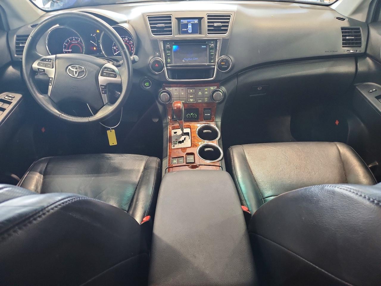 2013 Toyota Highlander Limited Черный vin: 5TDDK3EH1DS238292