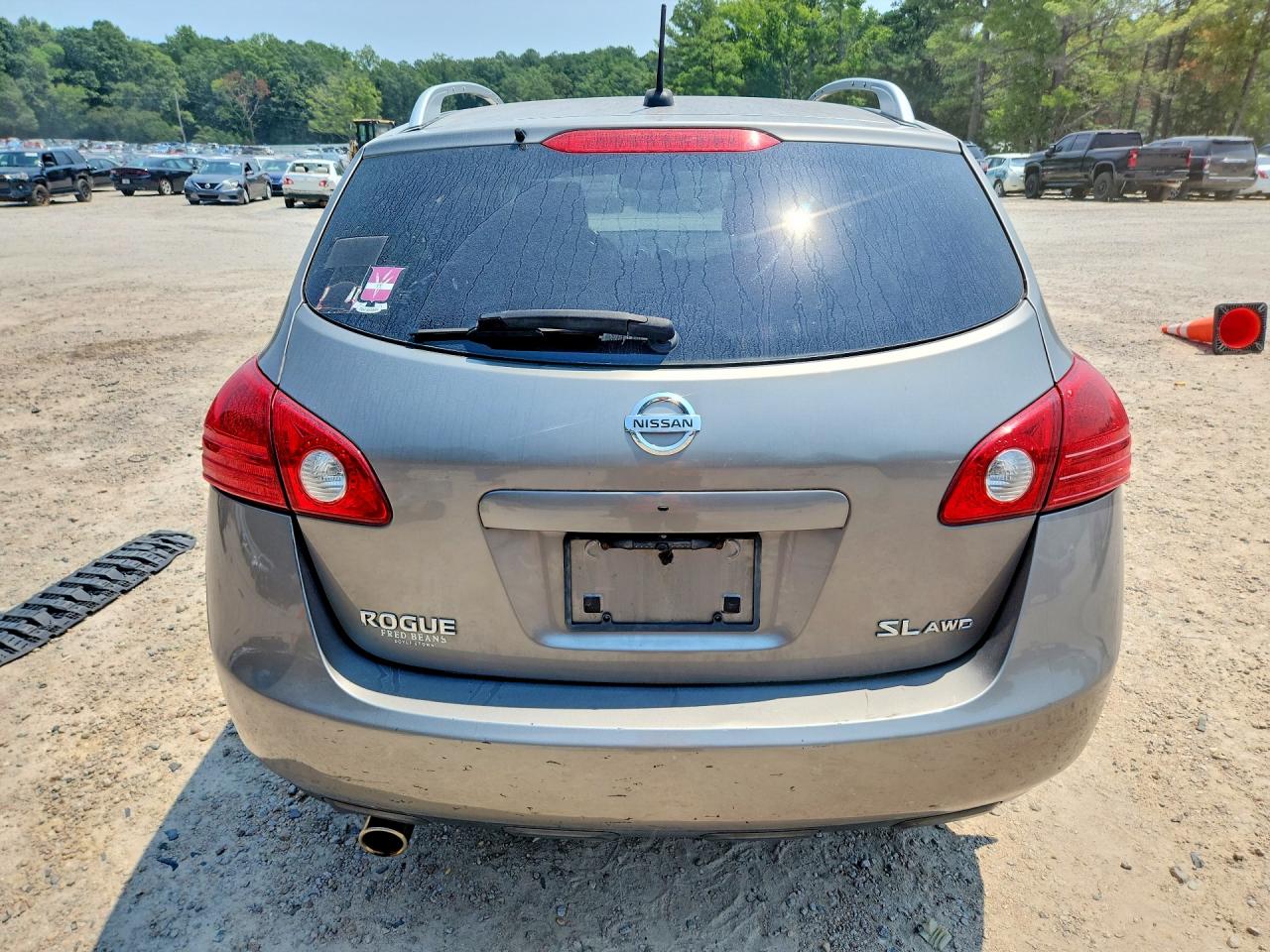 2009 Nissan Rogue S Gray vin: JN8AS58V39W171951