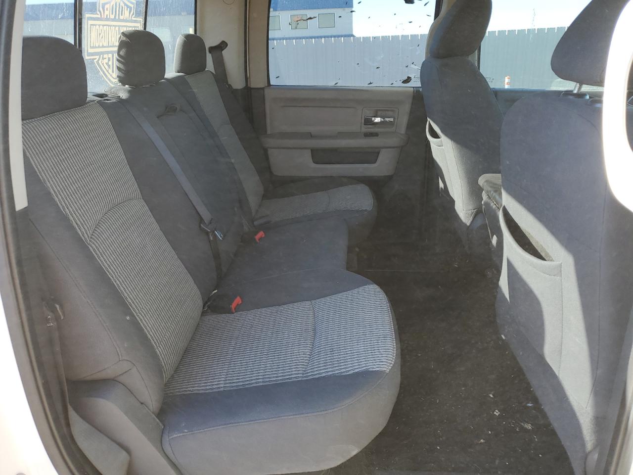 2009 Dodge Ram 1500 White vin: 1D3HV13T49S705067