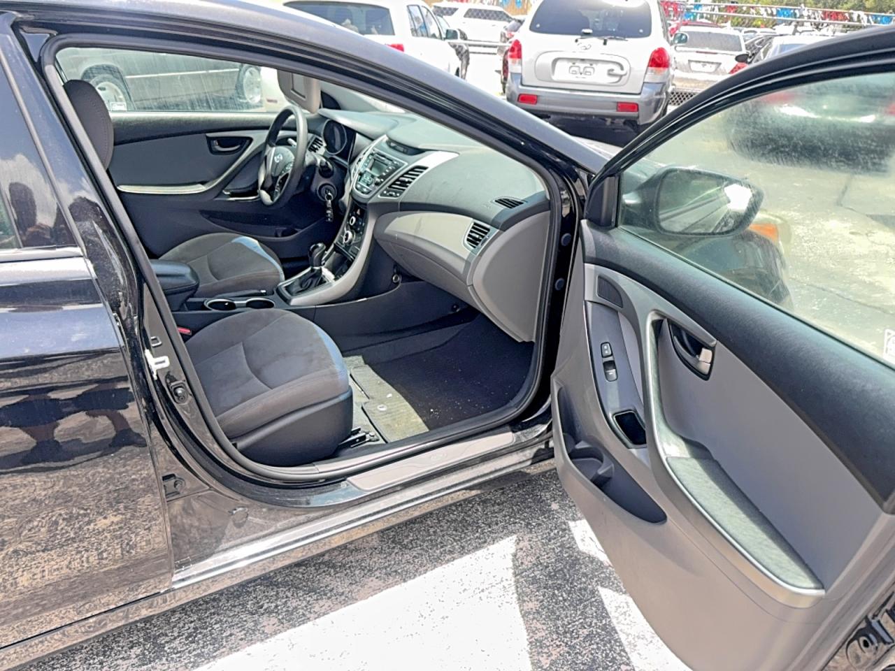 2014 Hyundai Elantra Se Черный vin: 5NPDH4AE1EH489689