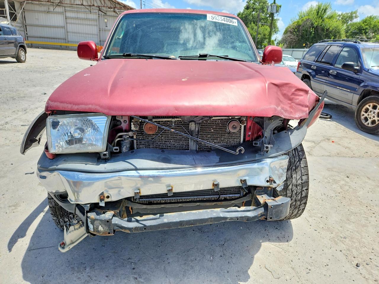 2000 Toyota 4runner Sr5 Maroon vin: JT3HN86R7Y0303379