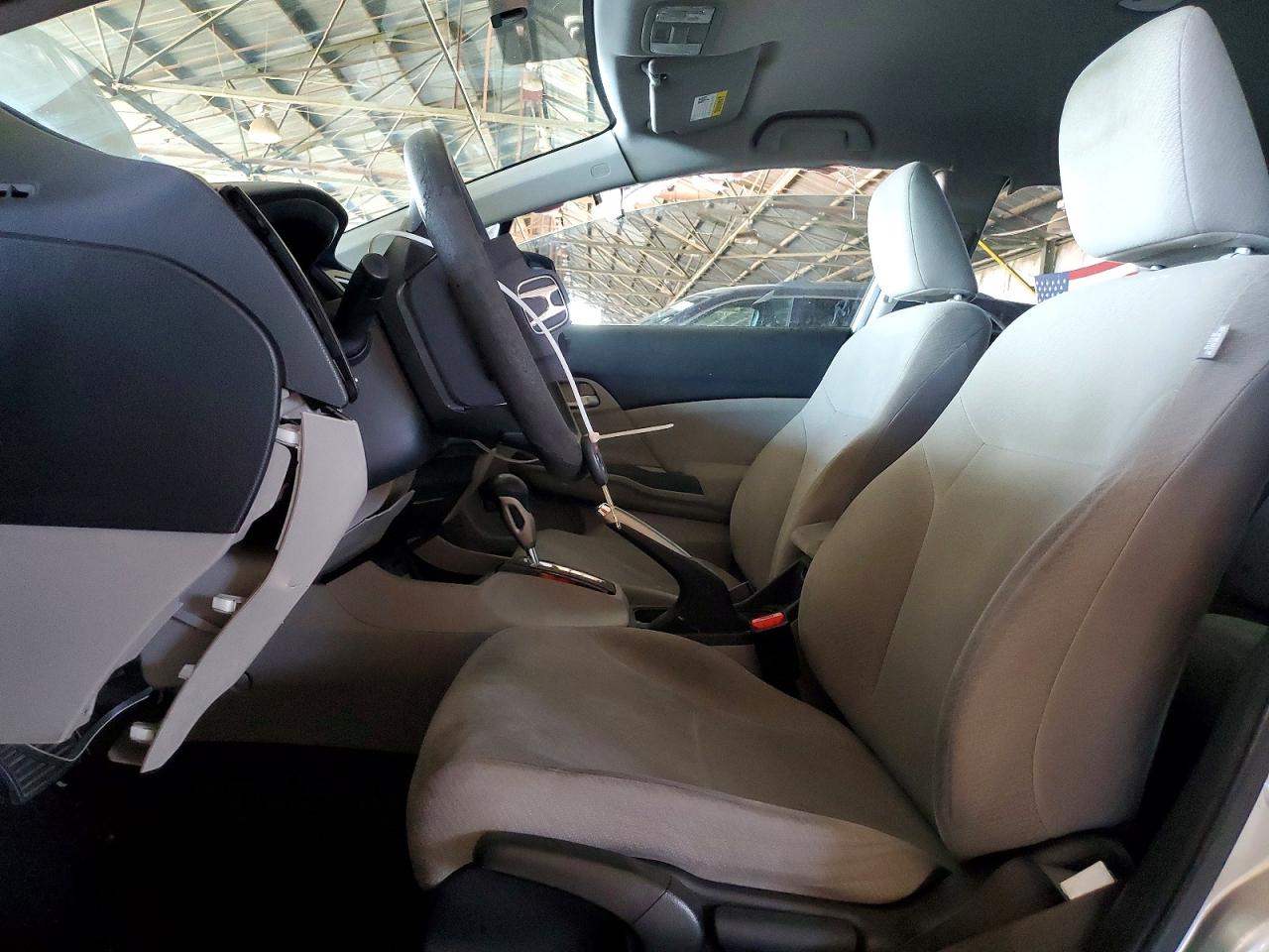 2013 Honda Civic Lx Silver vin: 2HGFB2F50DH300398