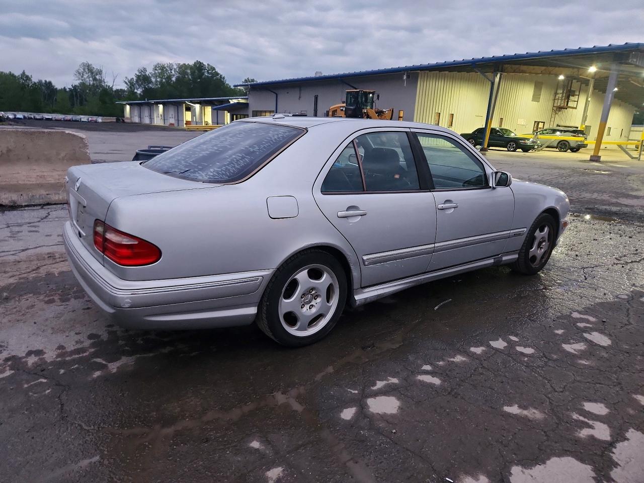 2000 Mercedes-benz E 430 Silver vin: WDBJF70J7YB065964