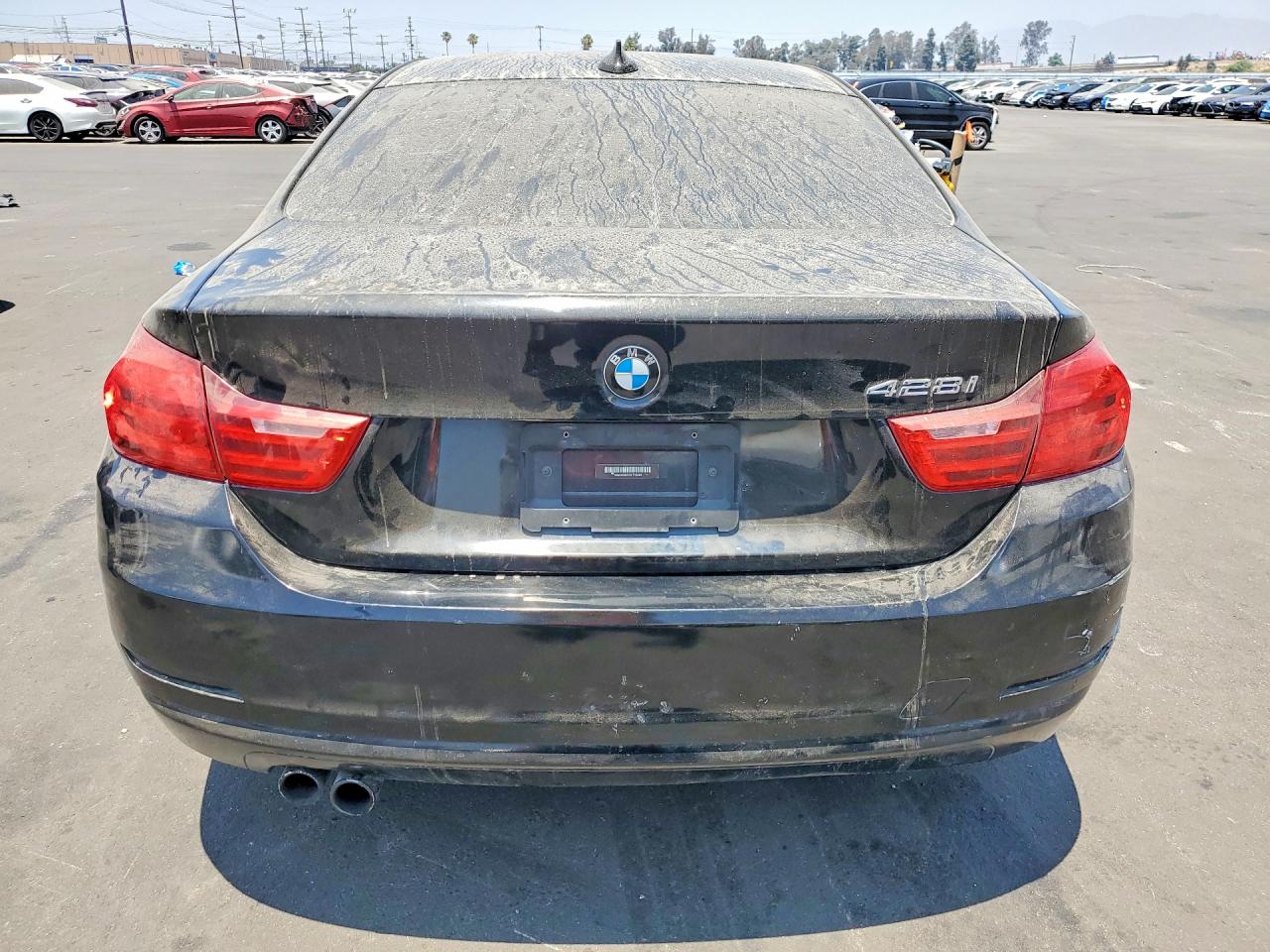 2014 Bmw 428 I Black vin: WBA3N7C52EF718195