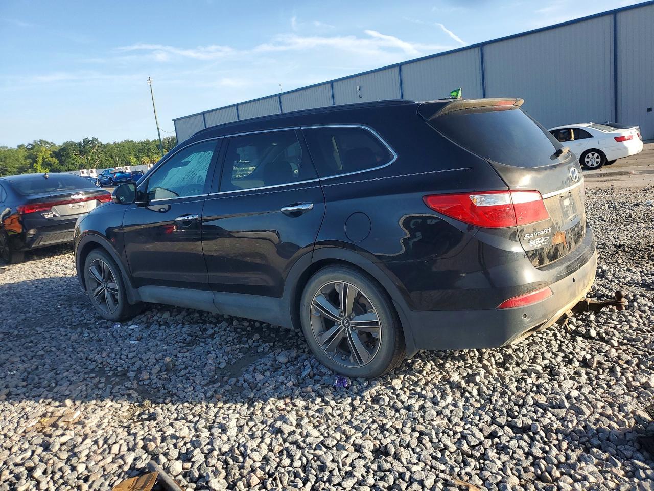 2015 Hyundai Santa Fe Limited Черный vin: KM8SR4HF6FU115293