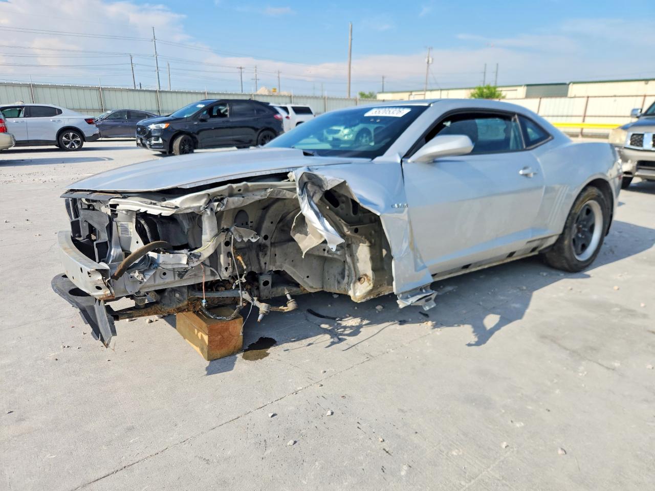 2014 Chevrolet Camaro Lt Серебряный vin: 2G1FB1E30E9268310