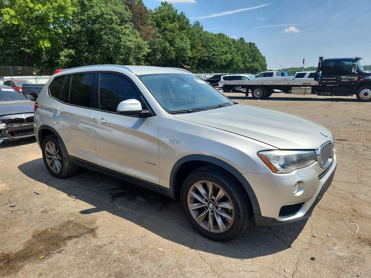 2015 Bmw X3 Sdrive28i Бежевый vin: 5UXWZ7C50F0F76228