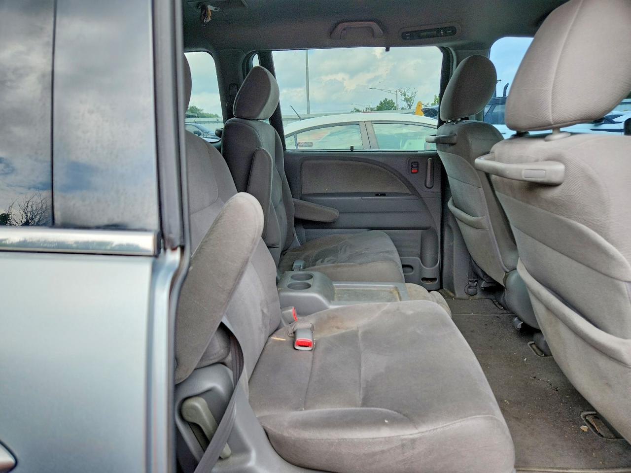 2009 Honda Odyssey Ex Blue vin: 5FNRL38439B054950