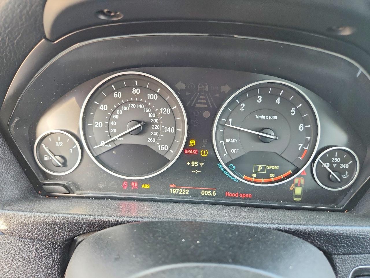 2013 Bmw 328 I Gray vin: WBA3A5G54DNP21758