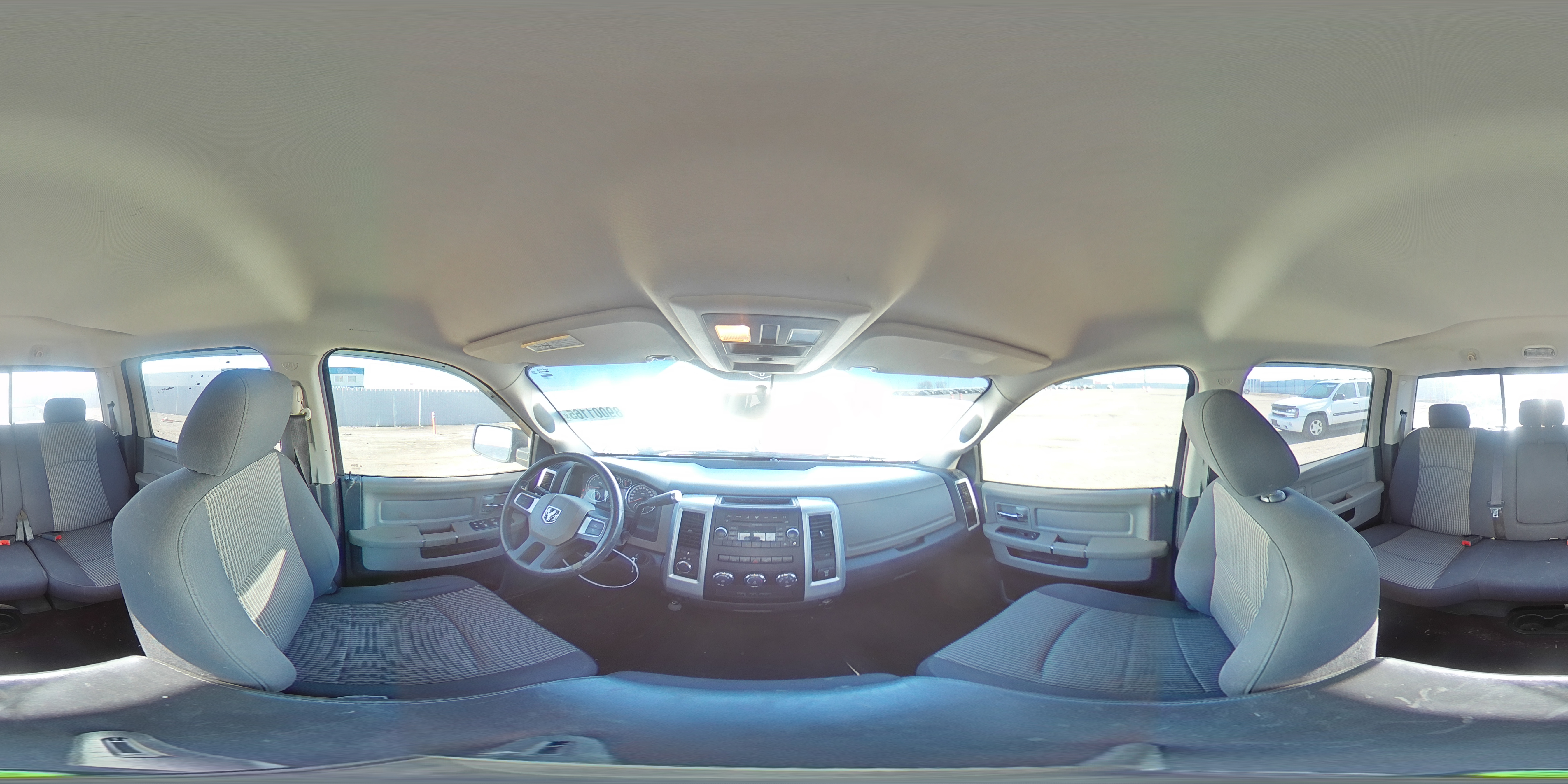 2009 Dodge Ram 1500 White vin: 1D3HV13T49S705067