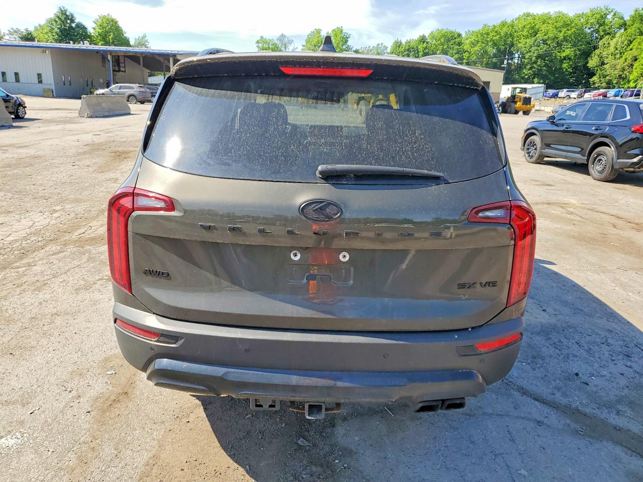 2021 Kia Telluride Sx Коричневый vin: 5XYP5DHC5MG141118