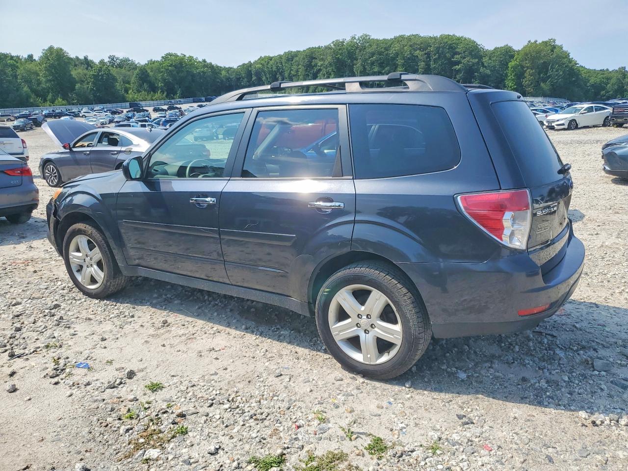2009 Subaru Forester 2.5x Premium Blue vin: JF2SH63679H788764