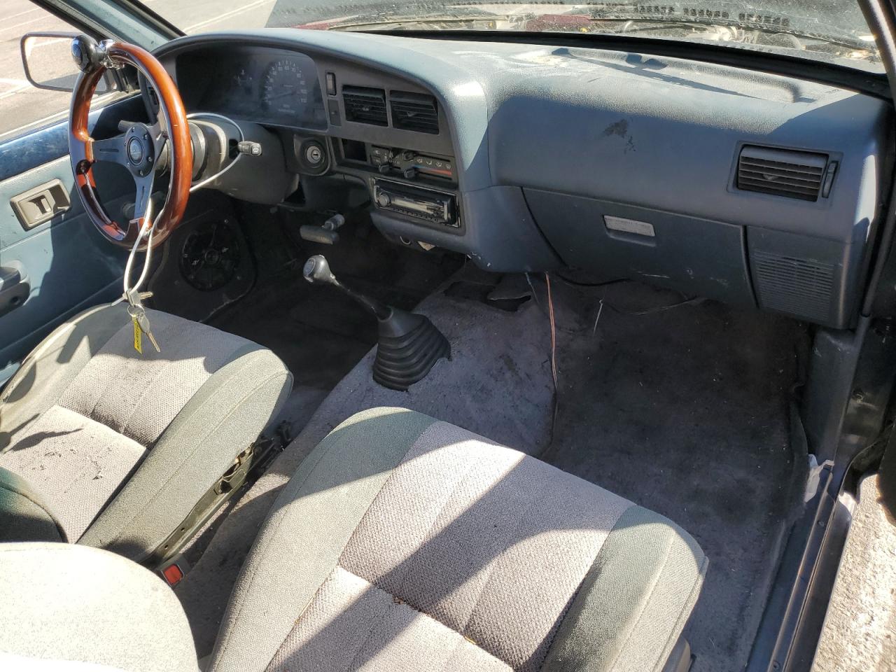 1991 Toyota Pickup 1/2 Ton Short Wheelbase Black vin: JT4RN81A6M0070753