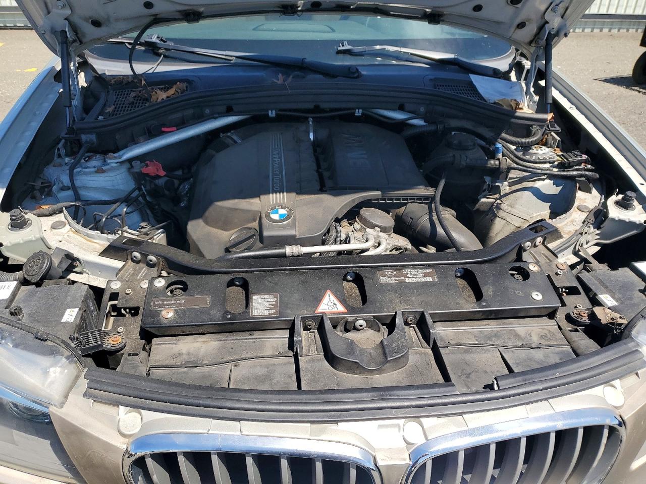 2011 Bmw X3 Xdrive35i Silver vin: 5UXWX7C50BL732084