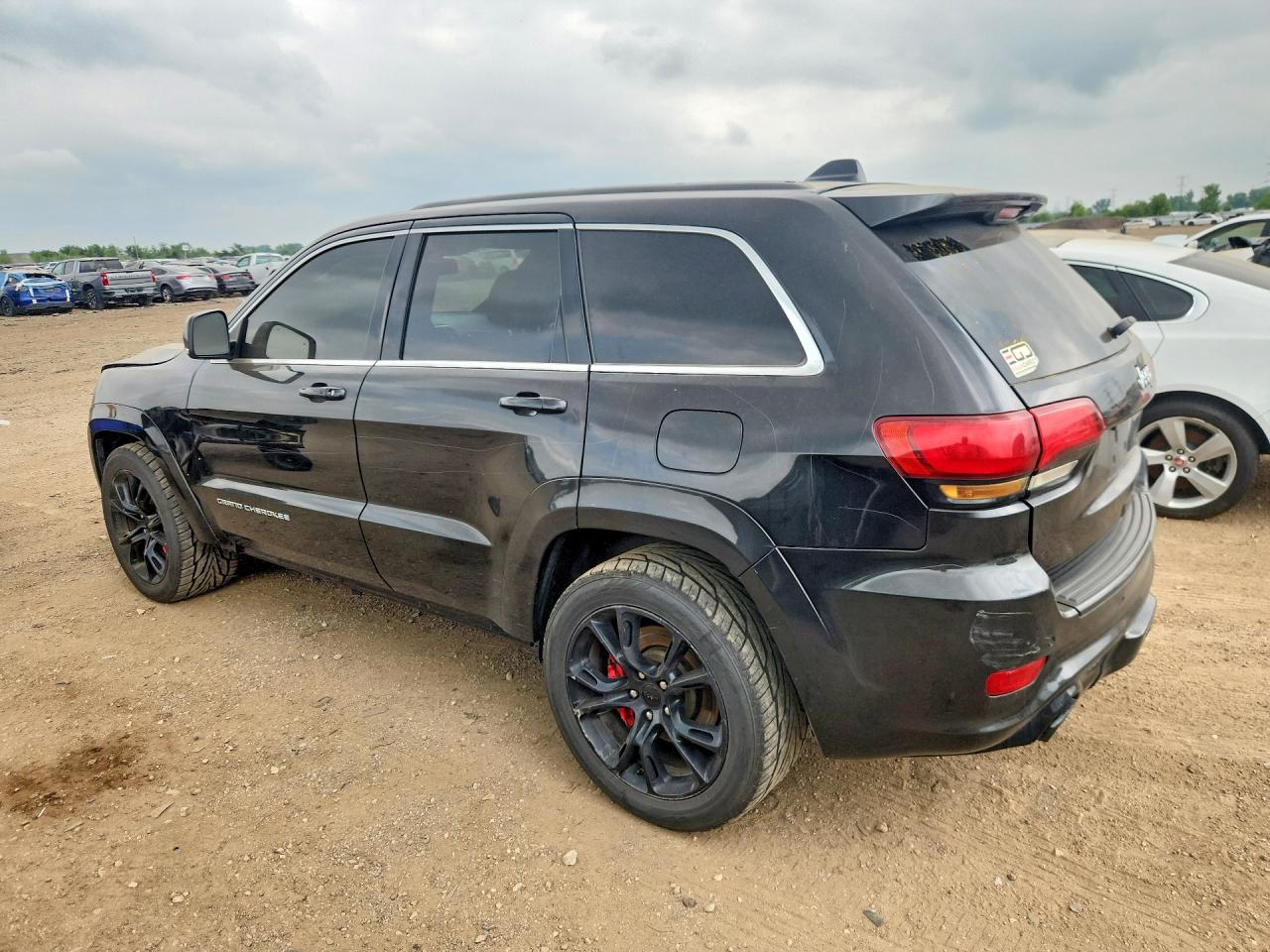 2014 Jeep Grand Cherokee Srt-8 Black vin: 1C4RJFDJ7EC306533
