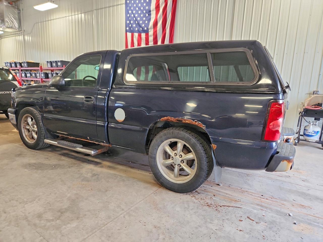 2007 Chevrolet Silverado C1500 Classic Blue vin: 1GCEC14X77Z181808