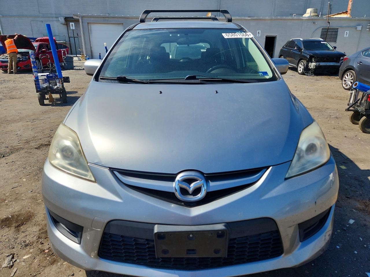 2010 Mazda 5 Серебряный vin: JM1CR2W31A0388633