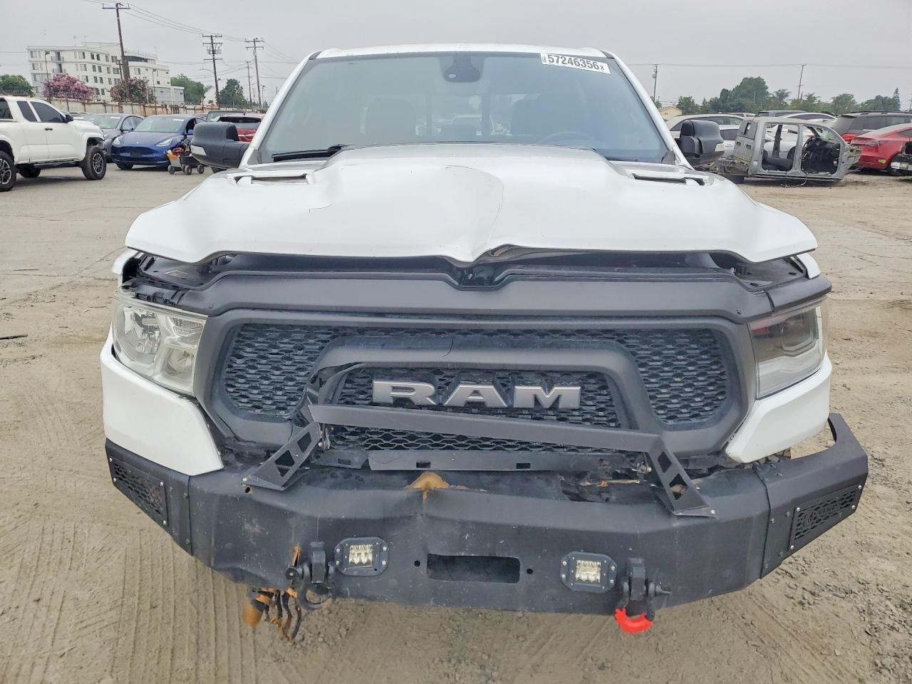2020 Ram 1500 Rebel Белый vin: 1C6SRFLT5LN215928