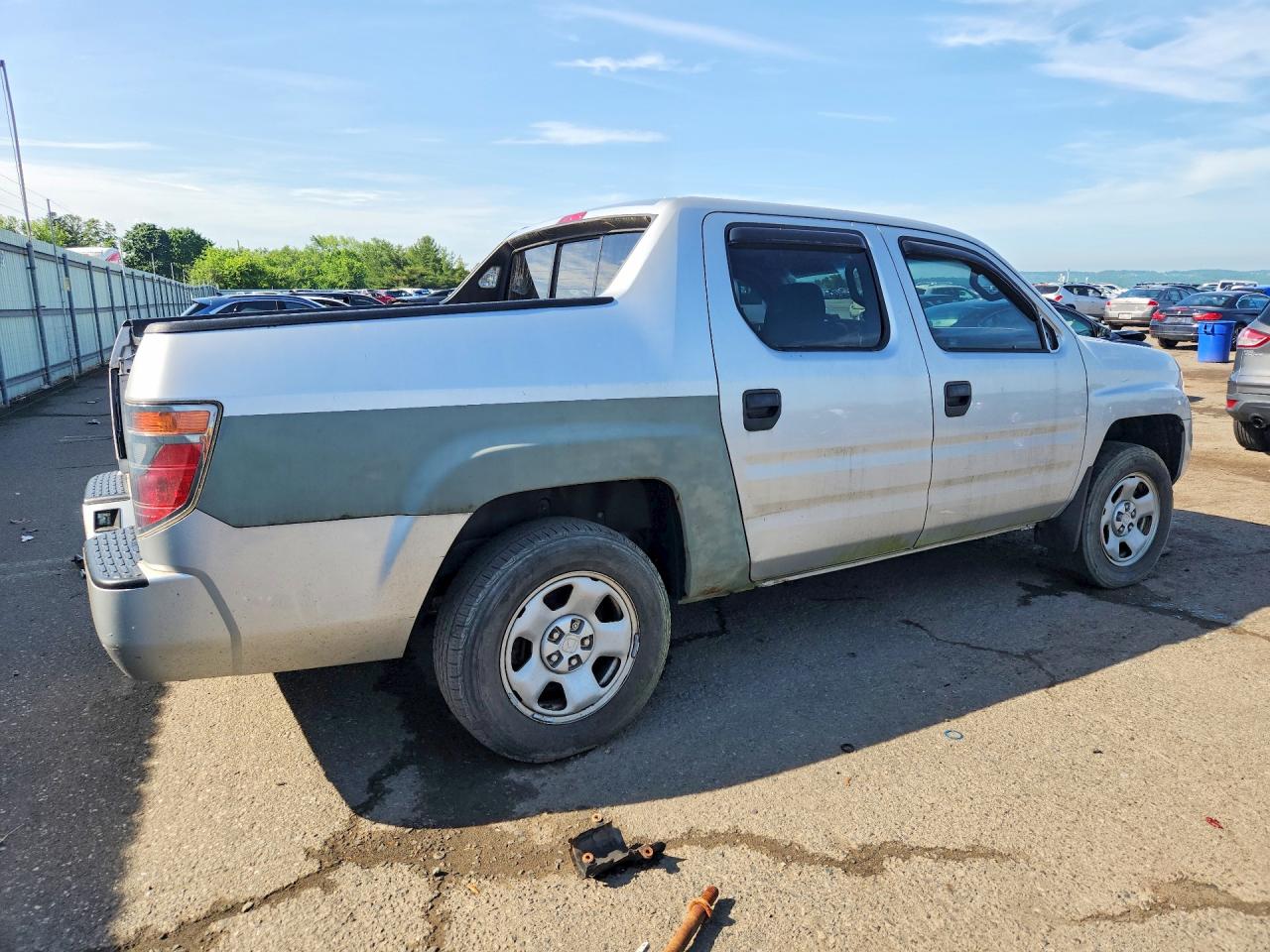 2008 Honda Ridgeline Rt Silver vin: 2HJYK16208H522299