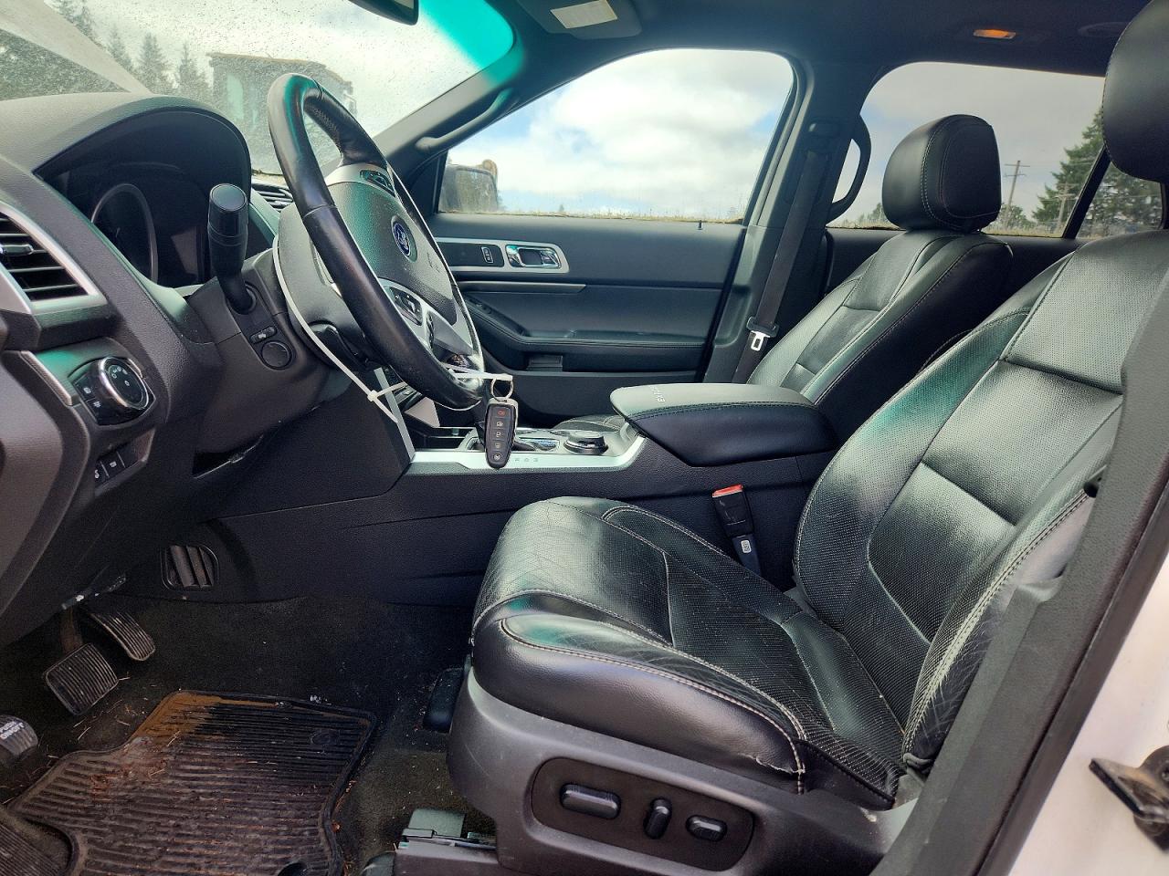 2013 Ford Explorer Sport White vin: 1FM5K8GT0DGC49504