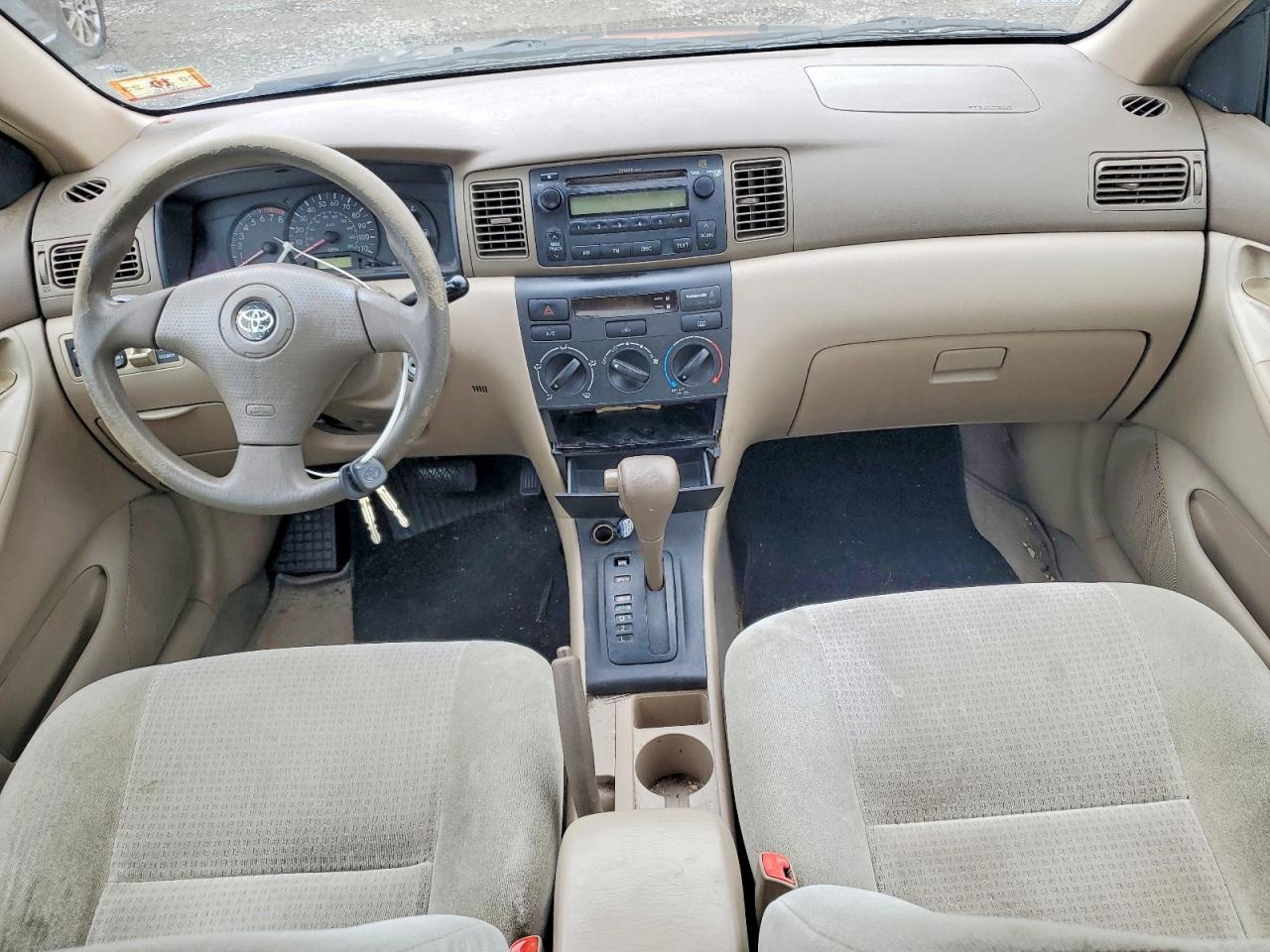 2006 Toyota Corolla Ce Gray vin: 1NXBR32E76Z697396