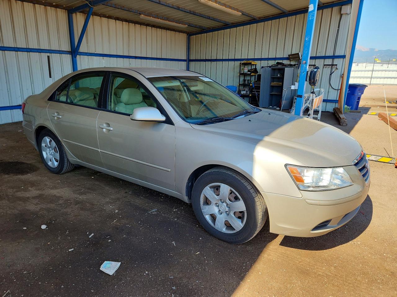 2009 Hyundai Sonata Gls Tan vin: 5NPET46F49H451965