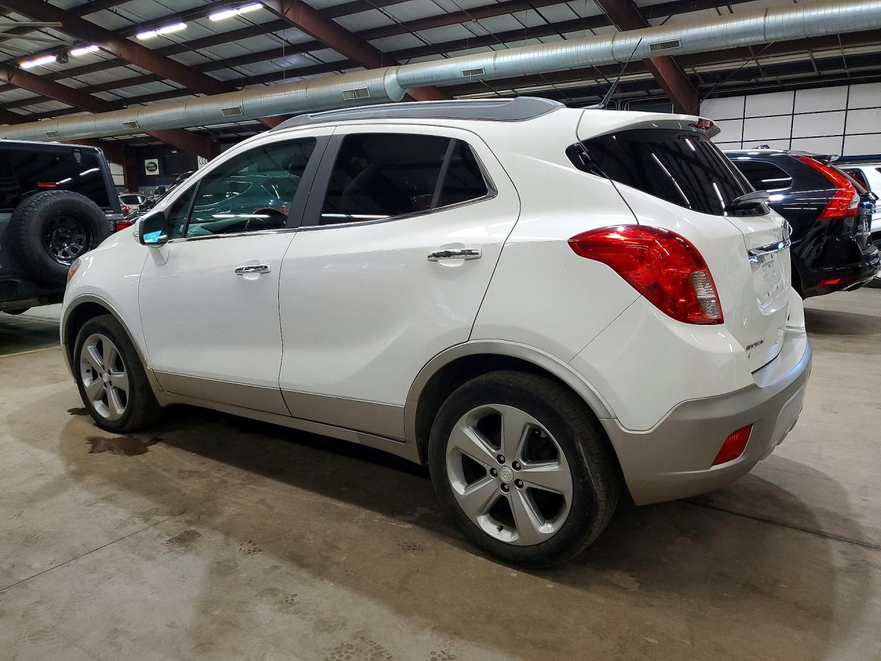 2014 Buick Encore White vin: KL4CJCSB7EB782099