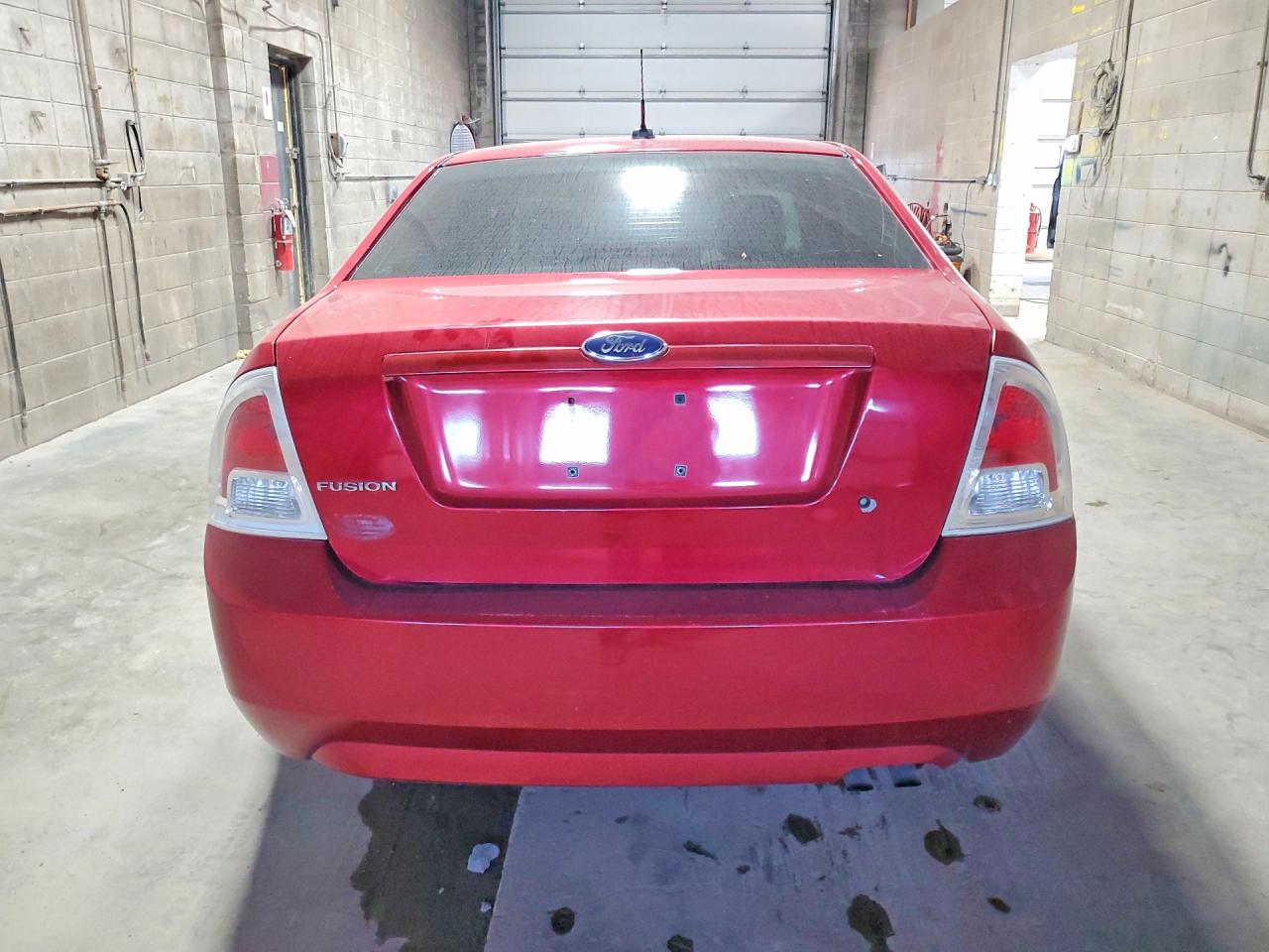 2009 Ford Fusion S Красный vin: 3FAHP06Z59R186089