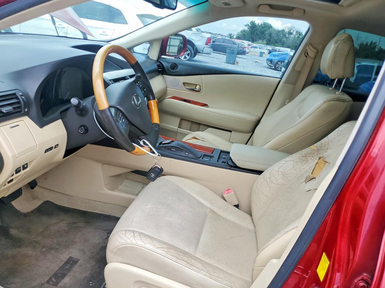 2010 Lexus Rx 350 Red vin: 2T2ZK1BA7AC022934