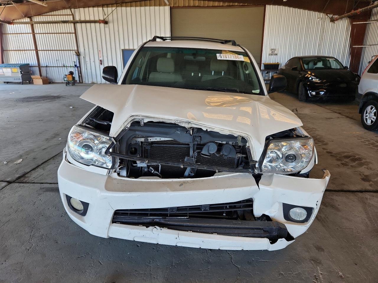 2007 Toyota 4runner Sr5 White vin: JTEZU14R178081043